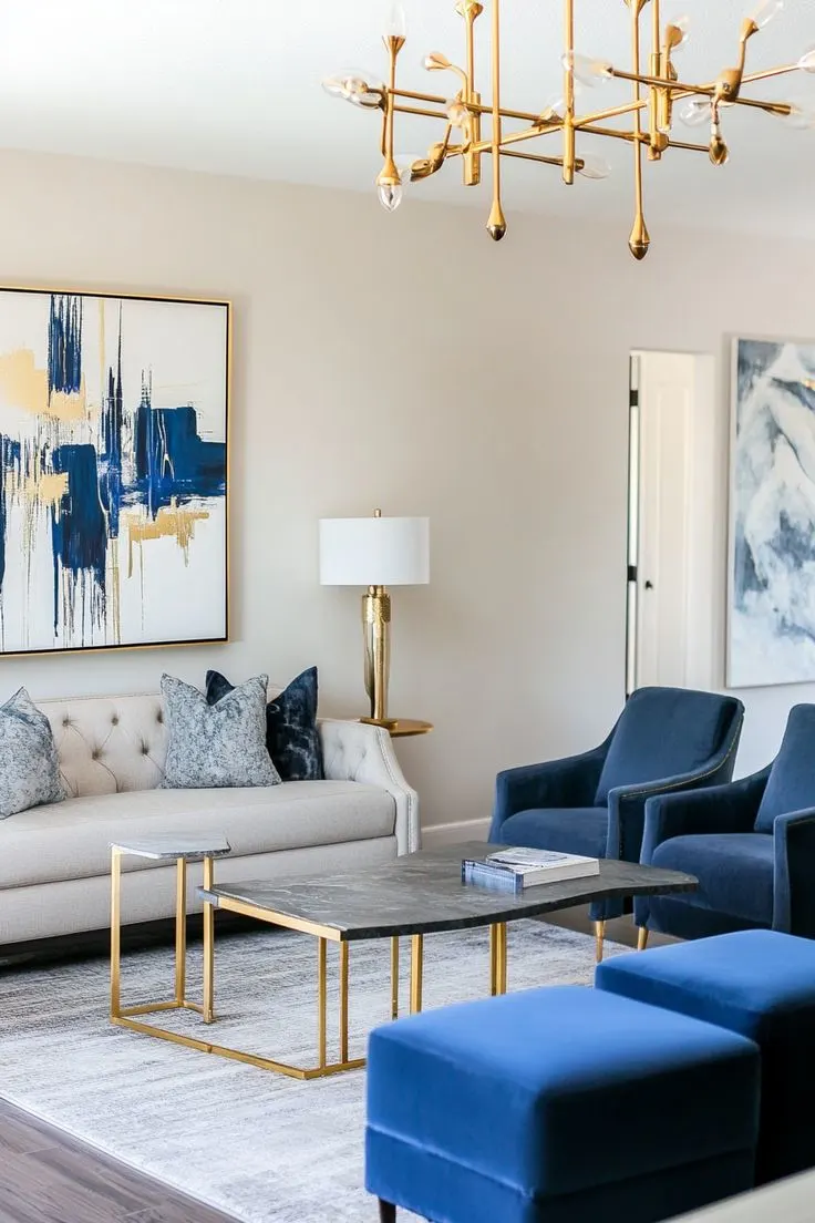 Living Area Renovation — Dubai Marina